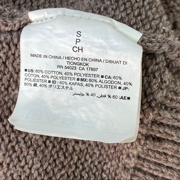 Old Navy long sleeve cardigan. Tan boho size S - Picture 7 of 8